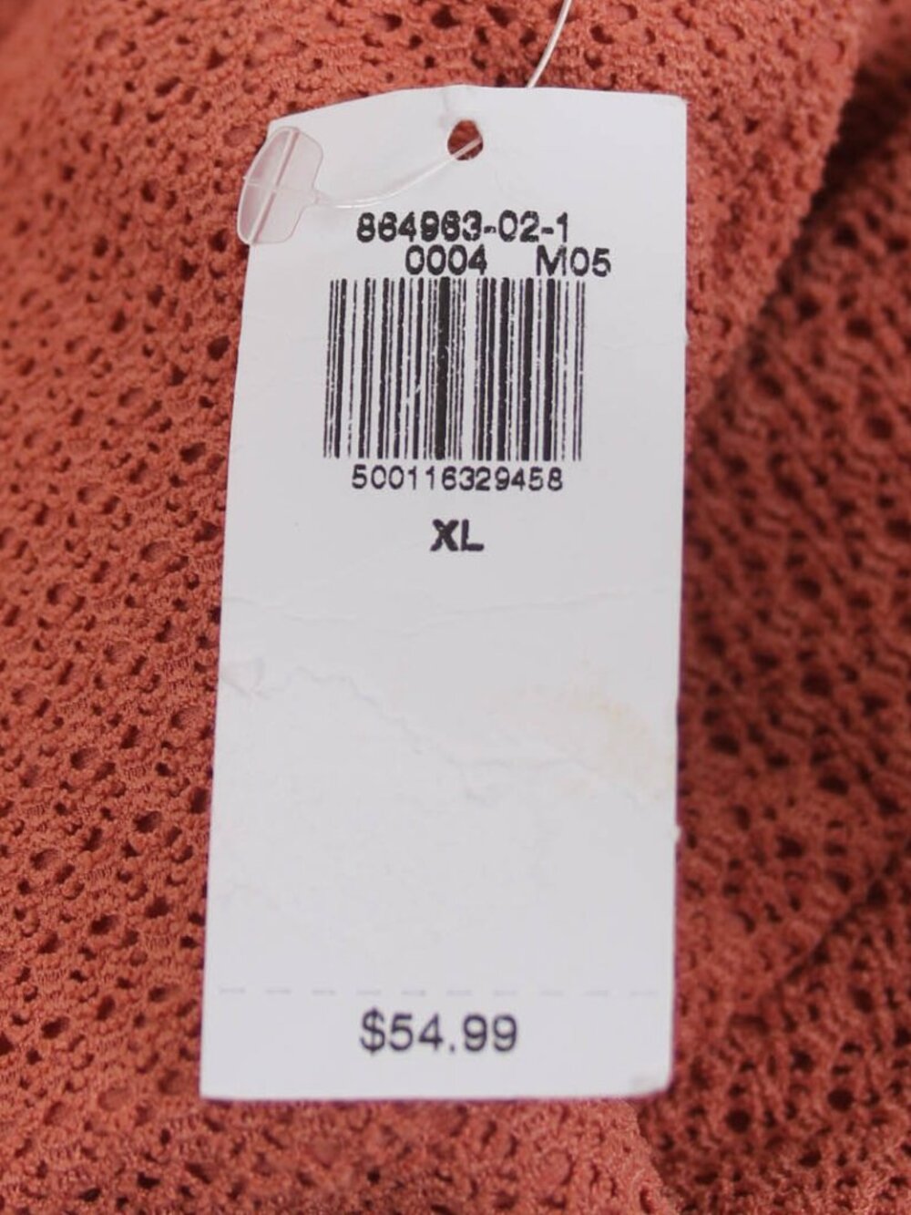 NWT Old Navy Textured One Piece Swimsuit XL Mauve Pink - Picture 7 of 9